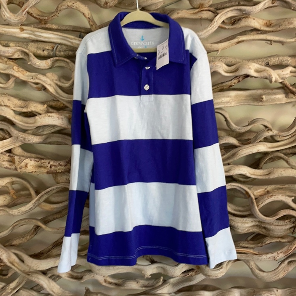 NWT Crewcuts Polo - Size 8